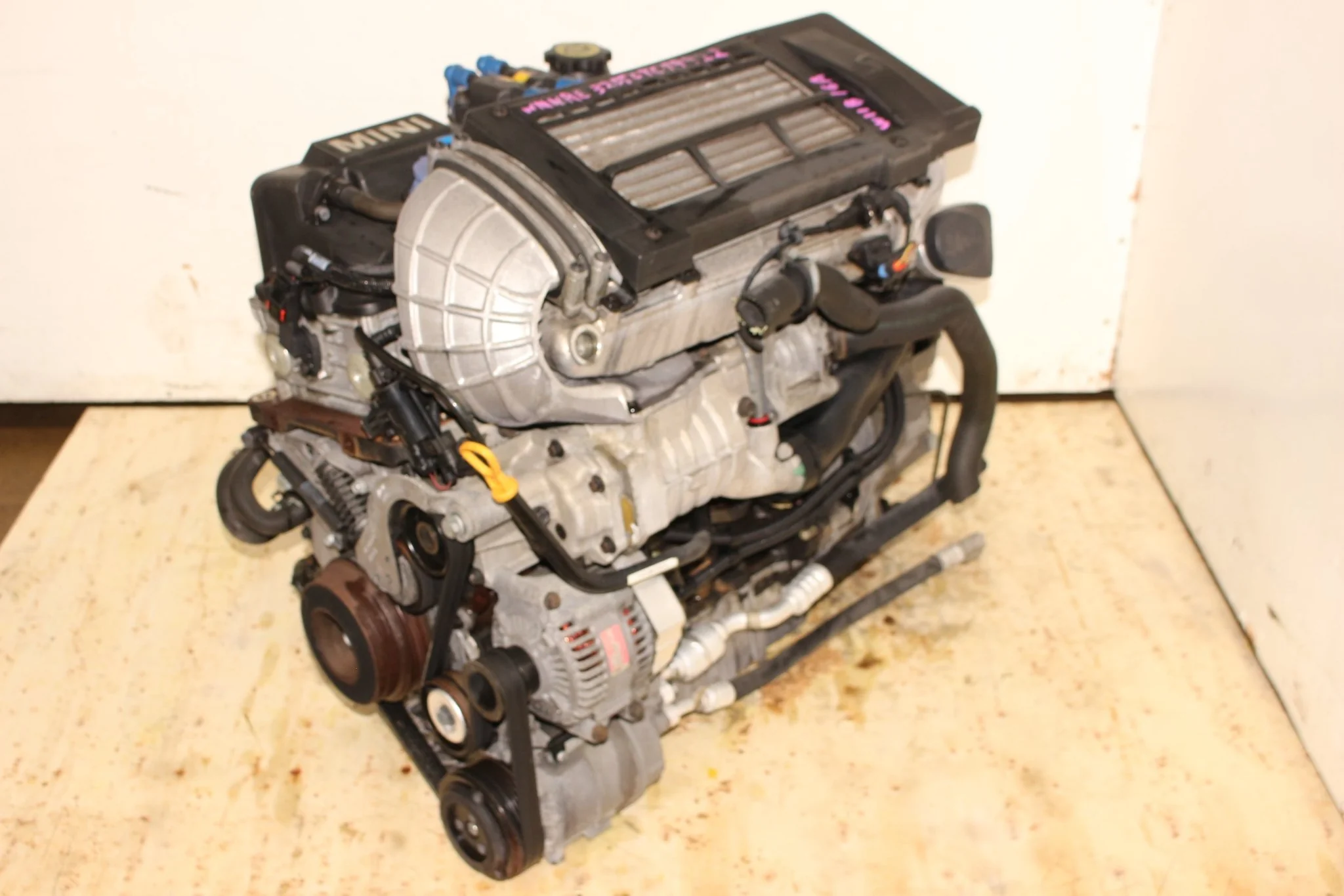 2002 2003 2004 2005 2006 Mini Cooper S Engine 1.6L SOHC Supercharged Motor and Automatic Transmission - Image 5