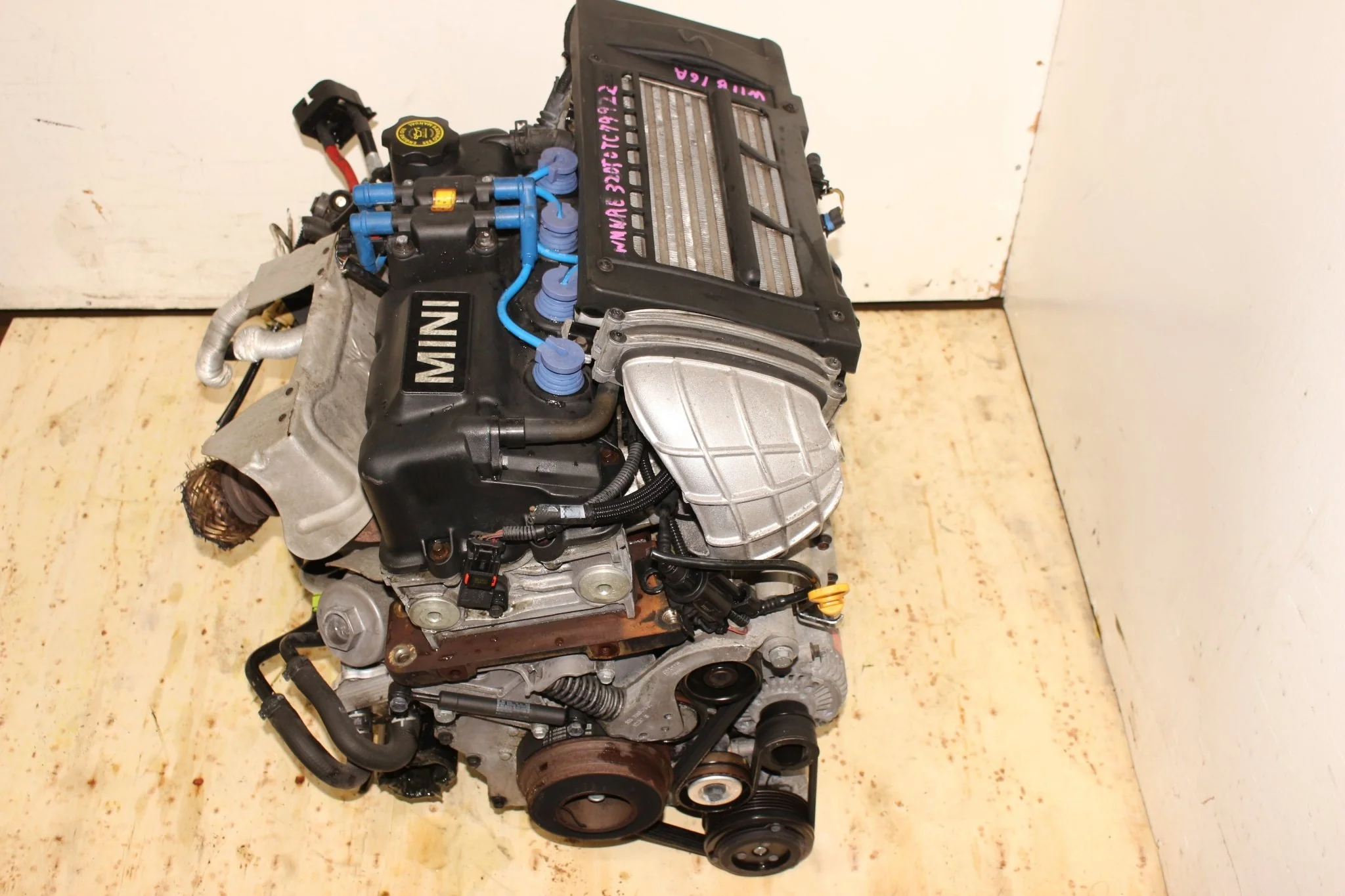 2002 2003 2004 2005 2006 Mini Cooper S Engine 1.6L SOHC Supercharged Motor and Automatic Transmission - Image 6