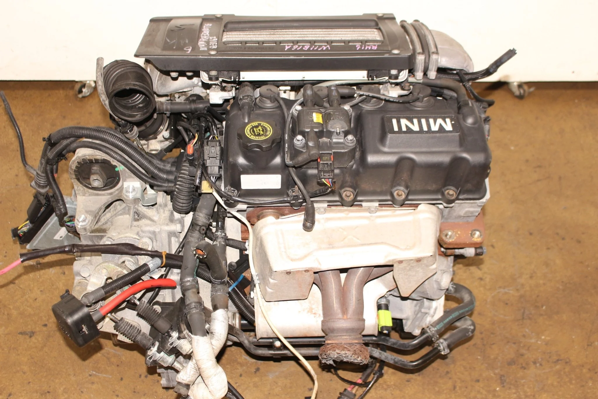 2002 2003 2004 2005 2006 Mini Cooper S Engine 1.6L SOHC Supercharged Motor Manual Transmission - Image 10