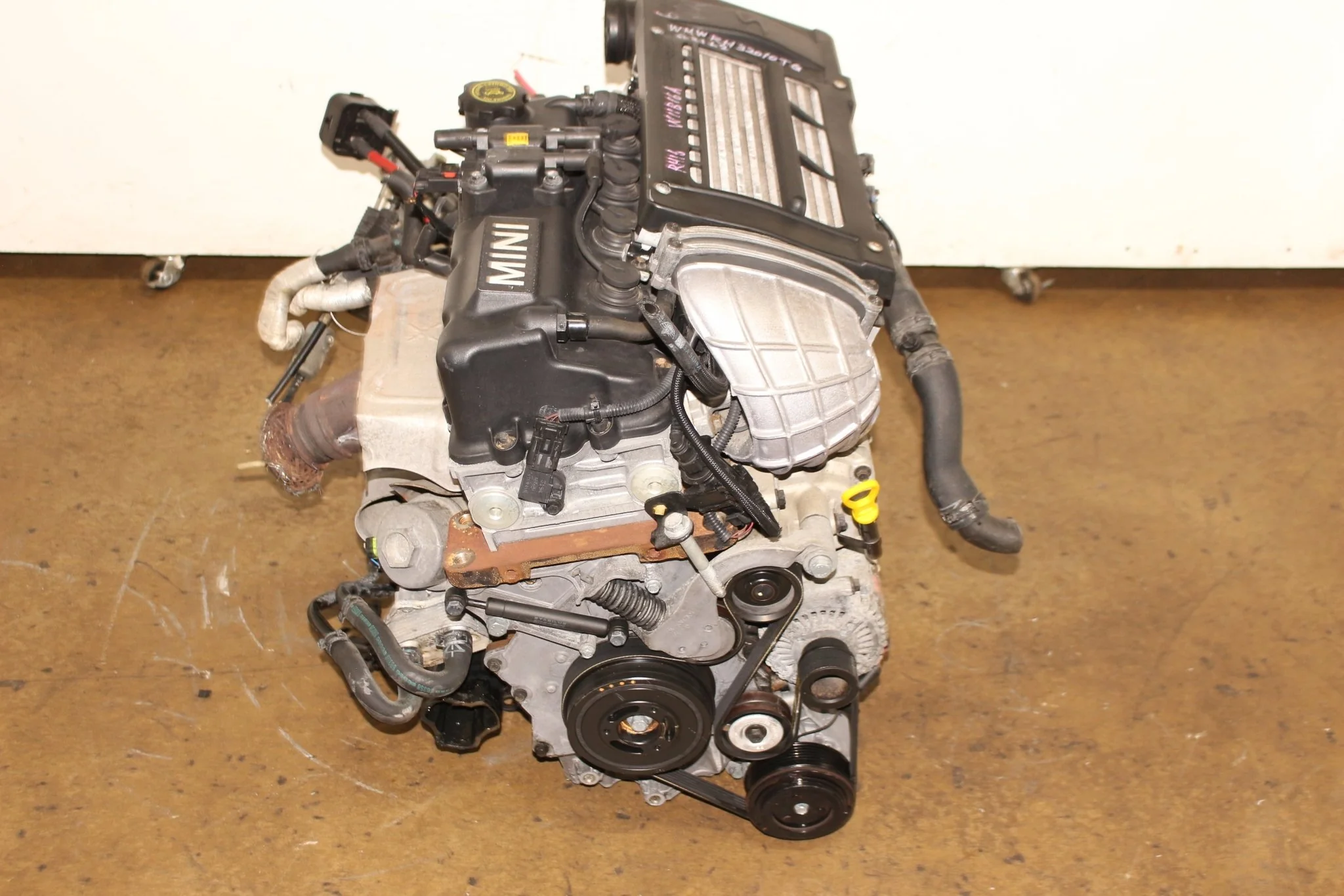 2002 2003 2004 2005 2006 Mini Cooper S Engine 1.6L SOHC Supercharged Motor Manual Transmission - Image 13