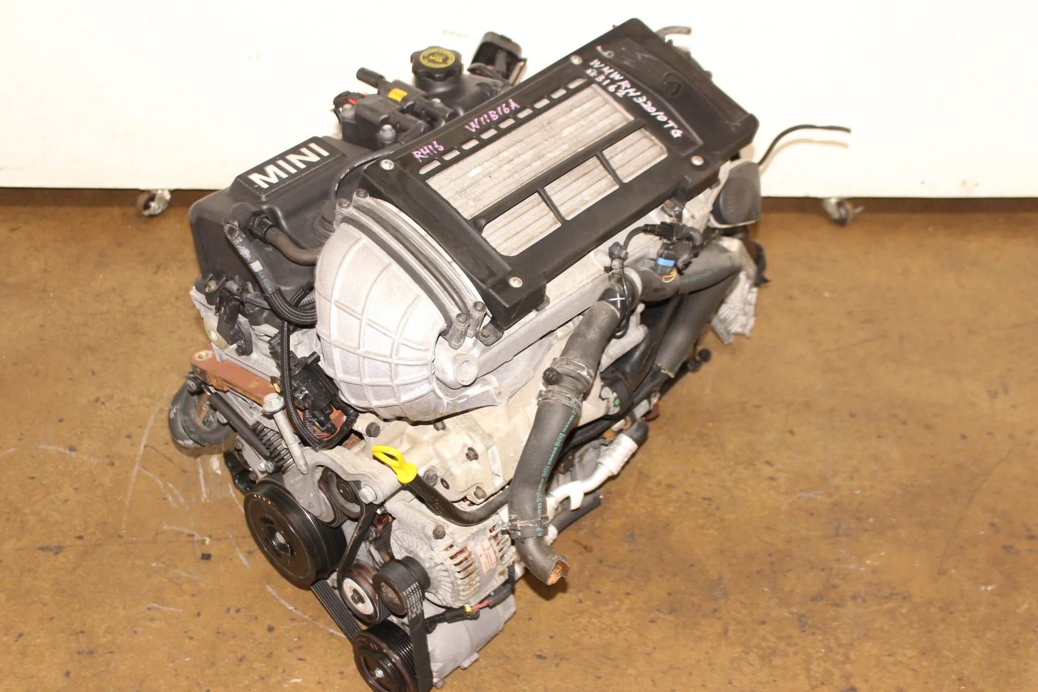 2002 2003 2004 2005 2006 Mini Cooper S Engine 1.6L SOHC Supercharged Motor Manual Transmission - Image 15