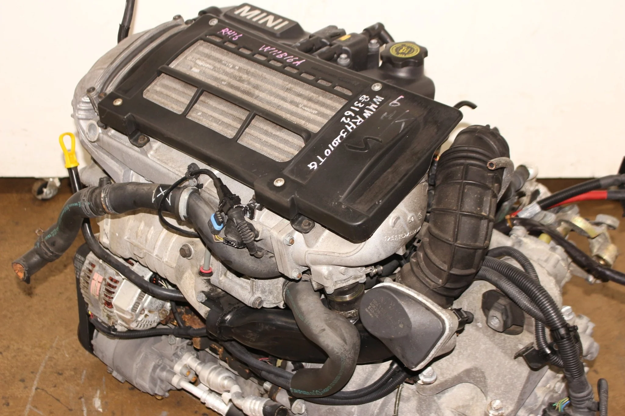 2002 2003 2004 2005 2006 Mini Cooper S Engine 1.6L SOHC Supercharged Motor Manual Transmission - Image 5