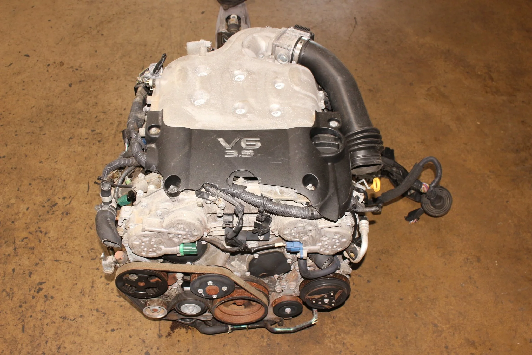 2003 2004 2005 2006 Infiniti G35 350Z Engine VQ35DE REV-UP 6-Speed Transmission Harness ECU JDM - Image 4