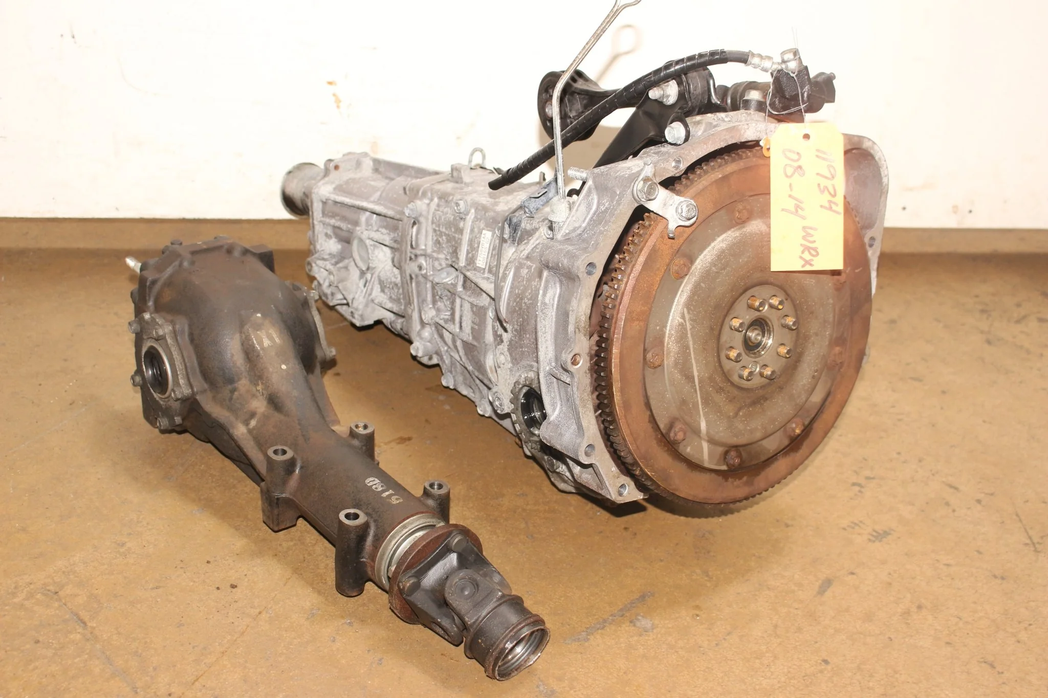 2008 2009 2010 2011 2012 2013 2014 Subaru Impreza WRX Turbo 5-Speed Manual Transmission Rear DIFF JDM EJ255 - Image 3