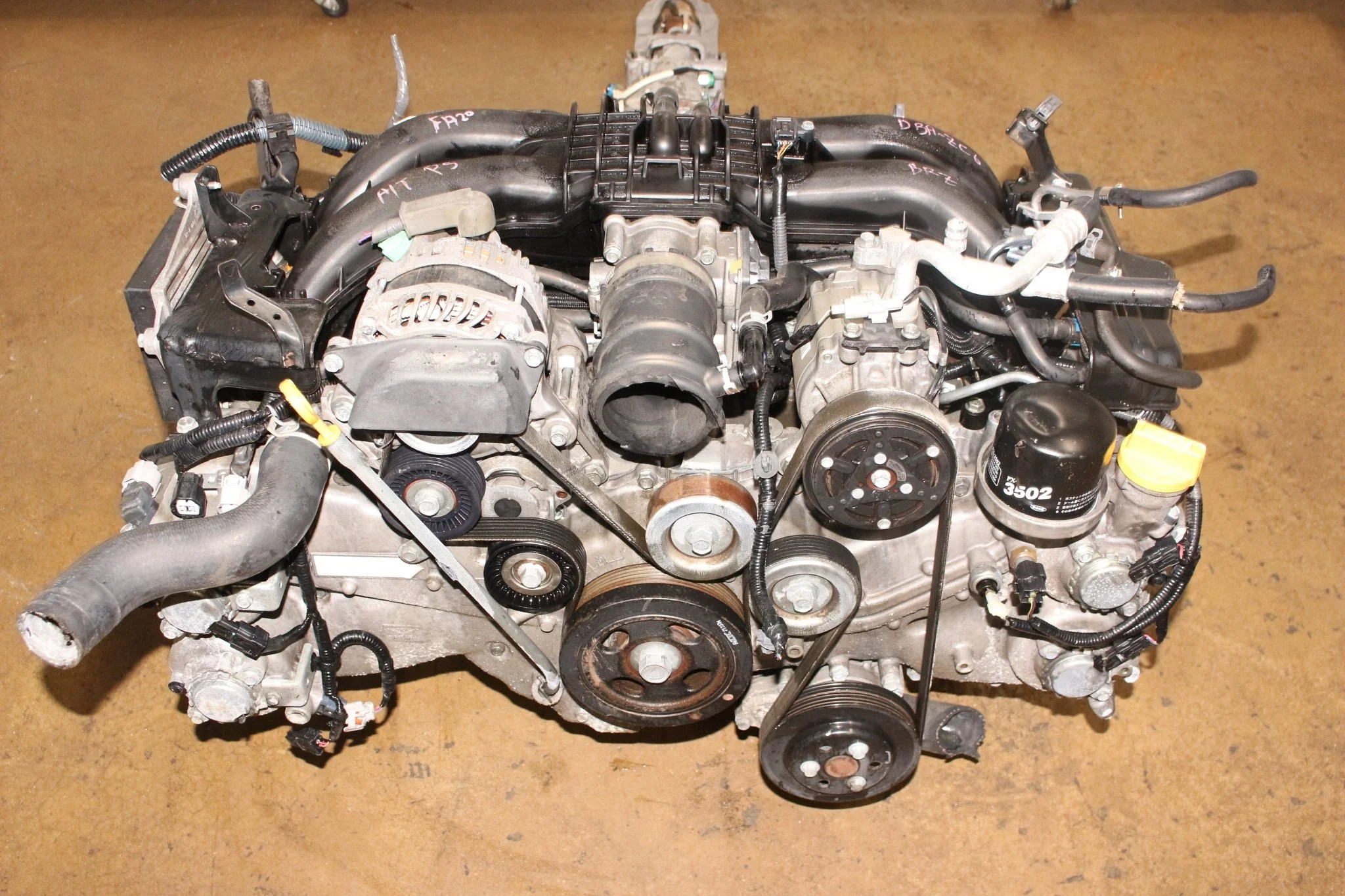 2013 2014 2015 2016 2017 Subaru BRZ Engine FA20 2.0L 4-Cylinder & 6 Speed Transmission - Image 2