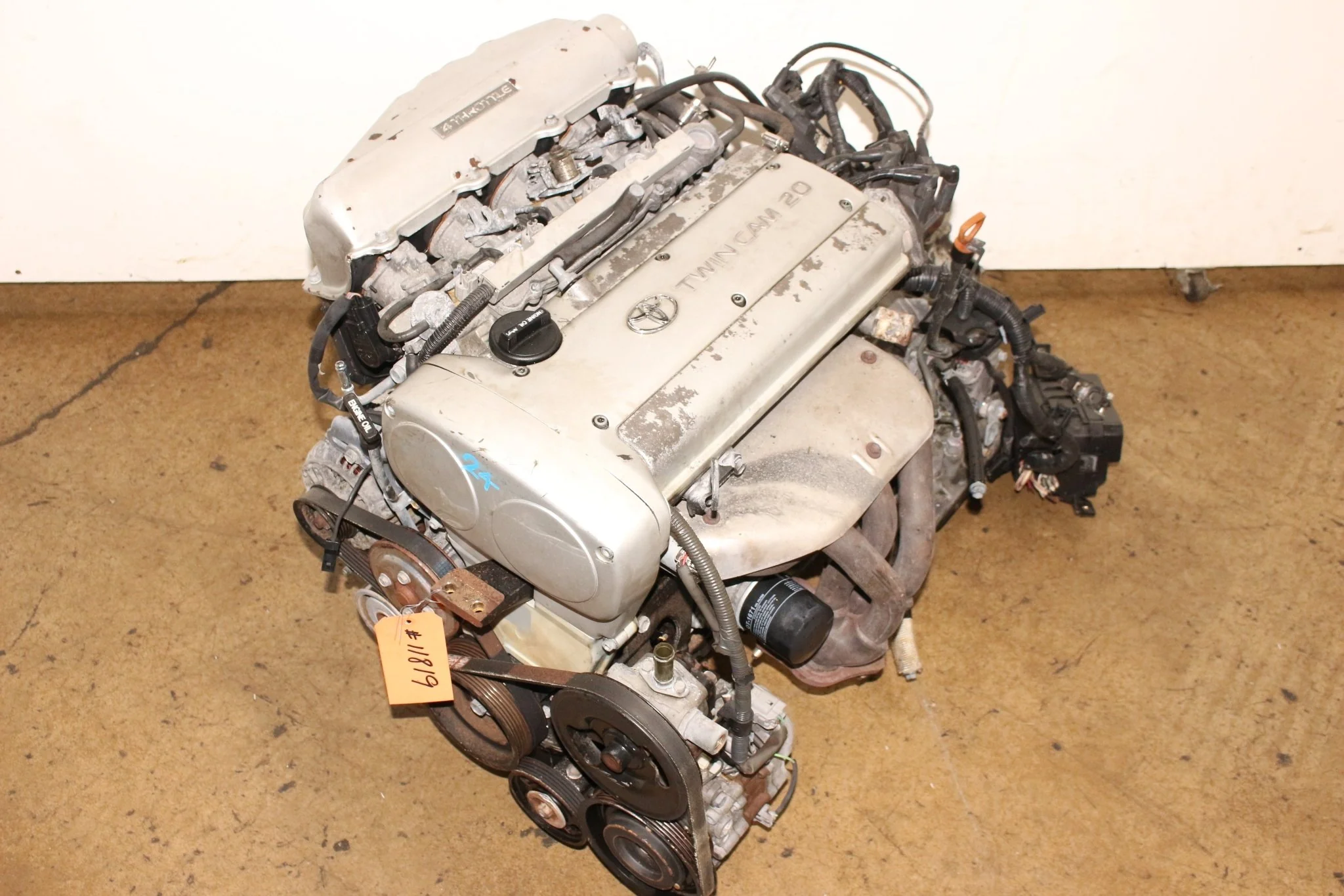 JDM Toyota 4AGE Silvertop Engine Automatic Transmission ECU Harnes Corolla AE101 - Image 10