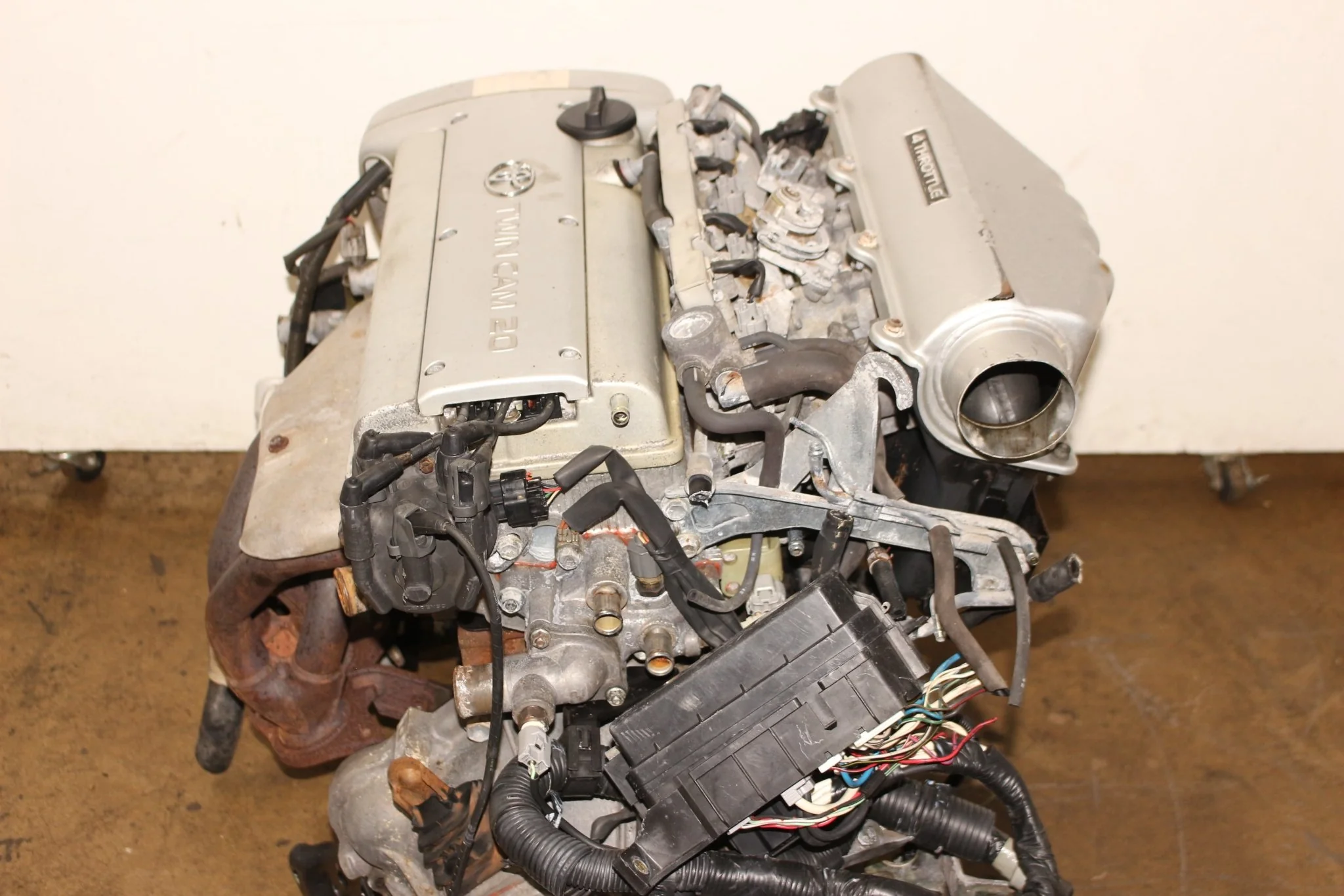 JDM Toyota Levin Corolla 4AGE Silver-Top 20-Valve 4A-GE 1.6L Engine 5-Seepd Trans - Image 7