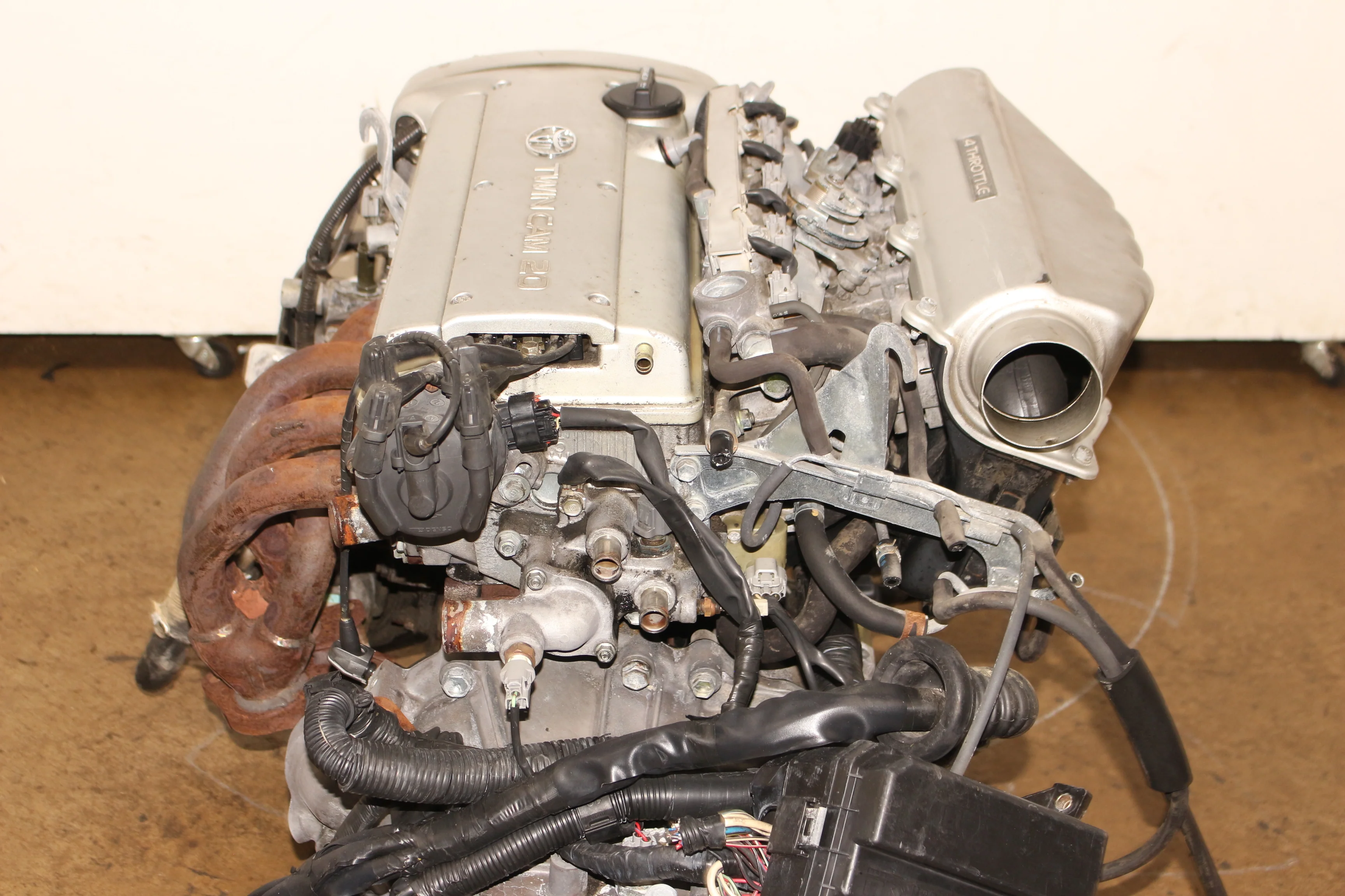 JDM Toyota Levin Corolla 4AGE Silver-Top 20-Valve 4A-GE 1.6L Engine 5-Speed Trans - Image 12