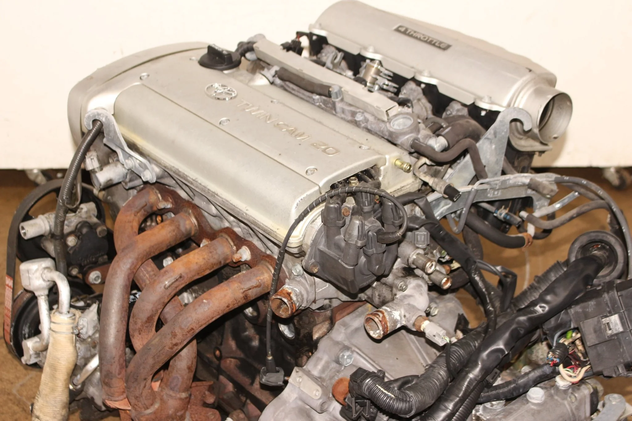 JDM Toyota Levin Corolla 4AGE Silver-Top 20-Valve 4A-GE 1.6L Engine 5-Speed Trans - Image 14