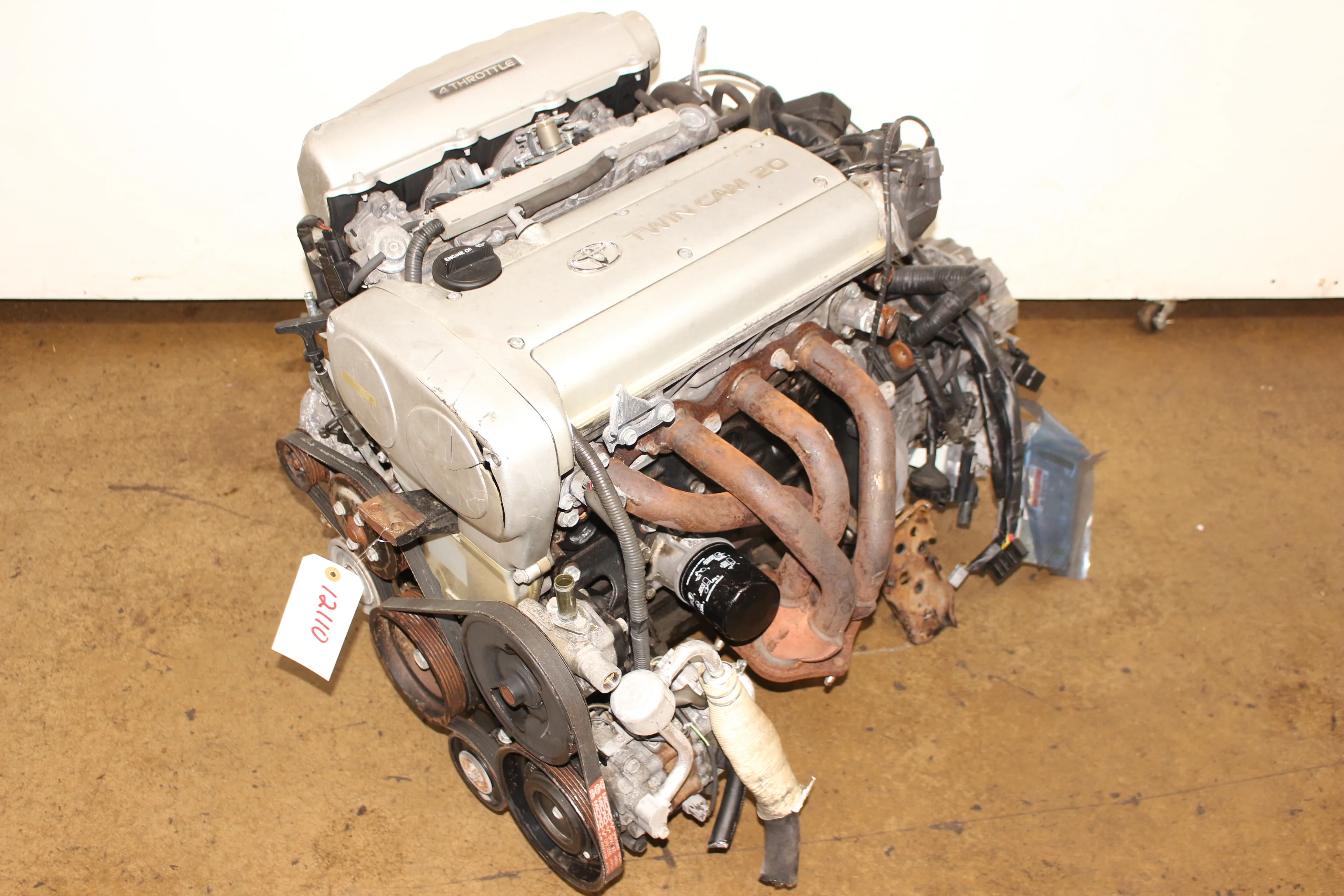 JDM Toyota Levin Corolla 4AGE Silver-Top 20-Valve 4A-GE 1.6L Engine 5-Speed Trans - Image 5