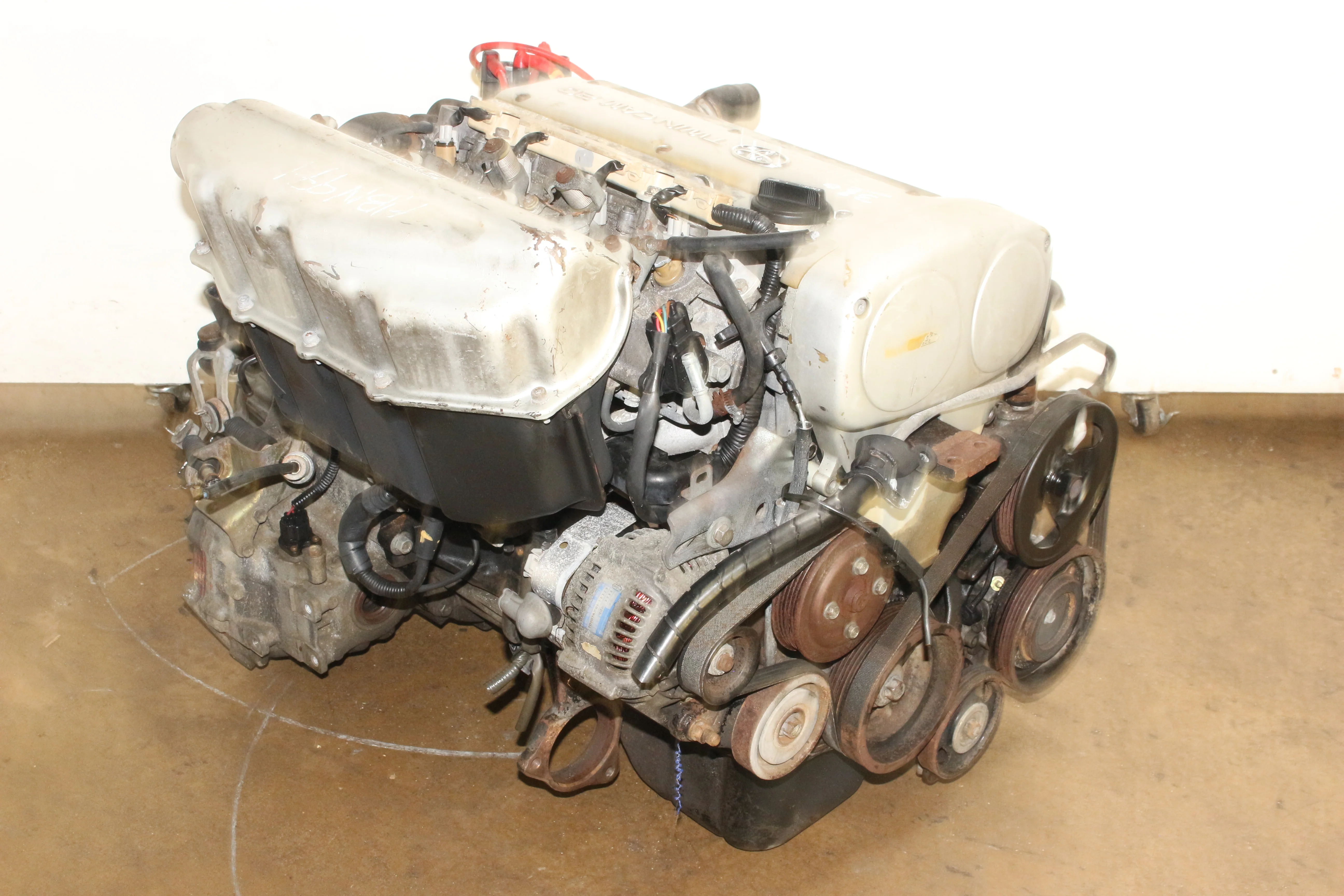 JDM Toyota Levin Corolla 4AGE Silver-Top 20-Valve 4A-GE 1.6L Engine 5-Speed Transmission - Image 10