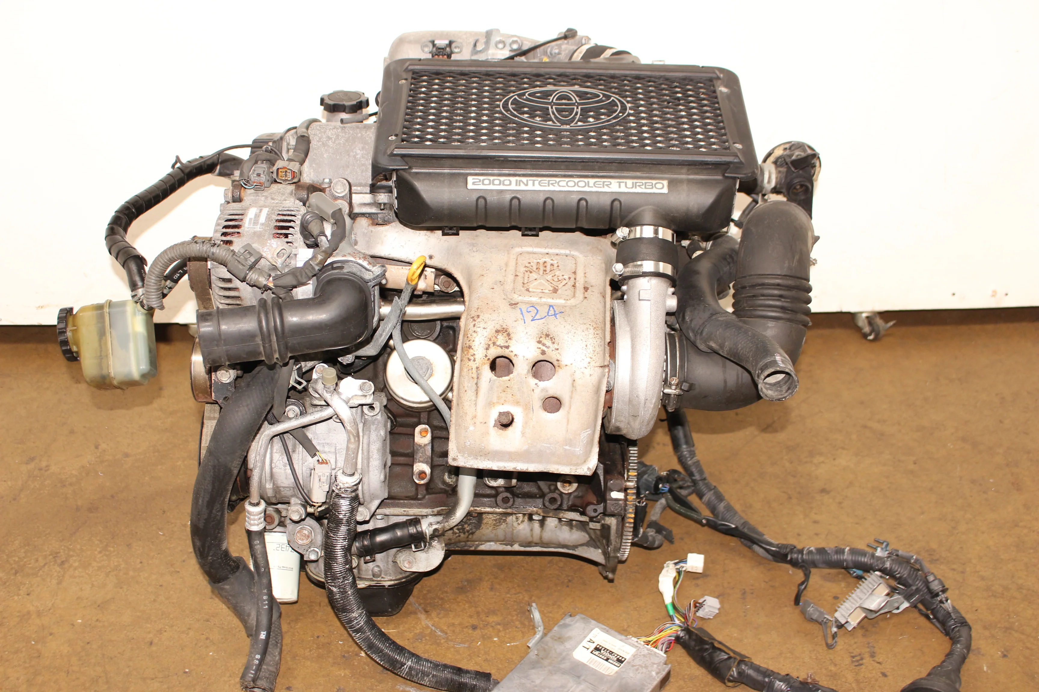 JDM 1997 1998 1999 2000 2001 Toyota Caldina MR2 3SGTE 4TH GEN ST215 2.0L Turbo Engine - Image 3