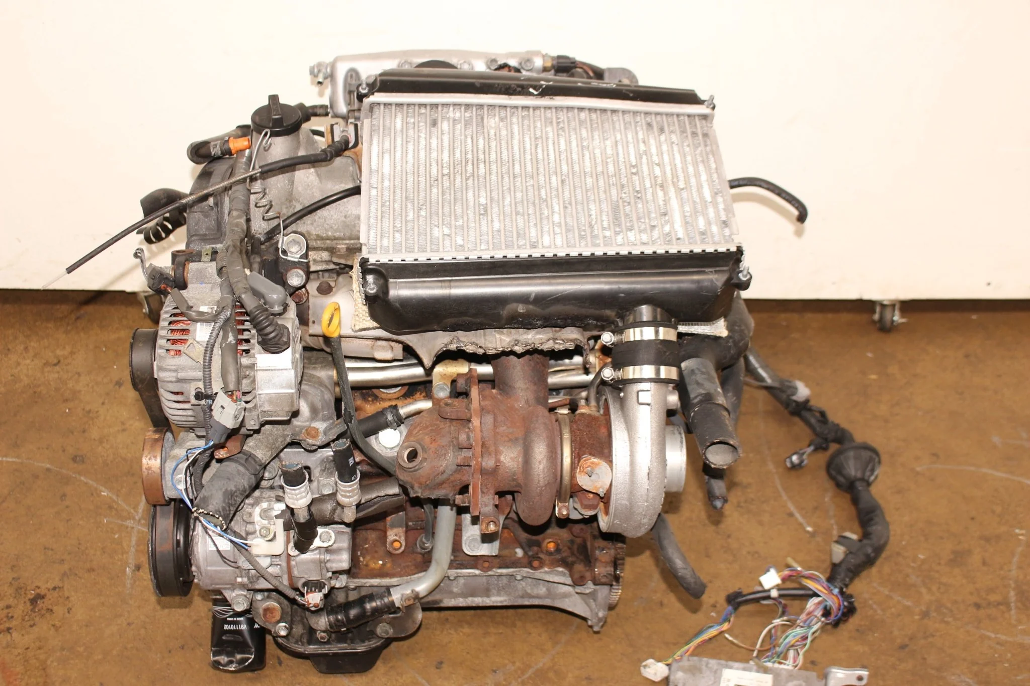 Toyota Caldina MR2 JDM 3S-GTE Engine 5th Gen ST246 2.0L Turbo Motor ECU Wiring - Image 4