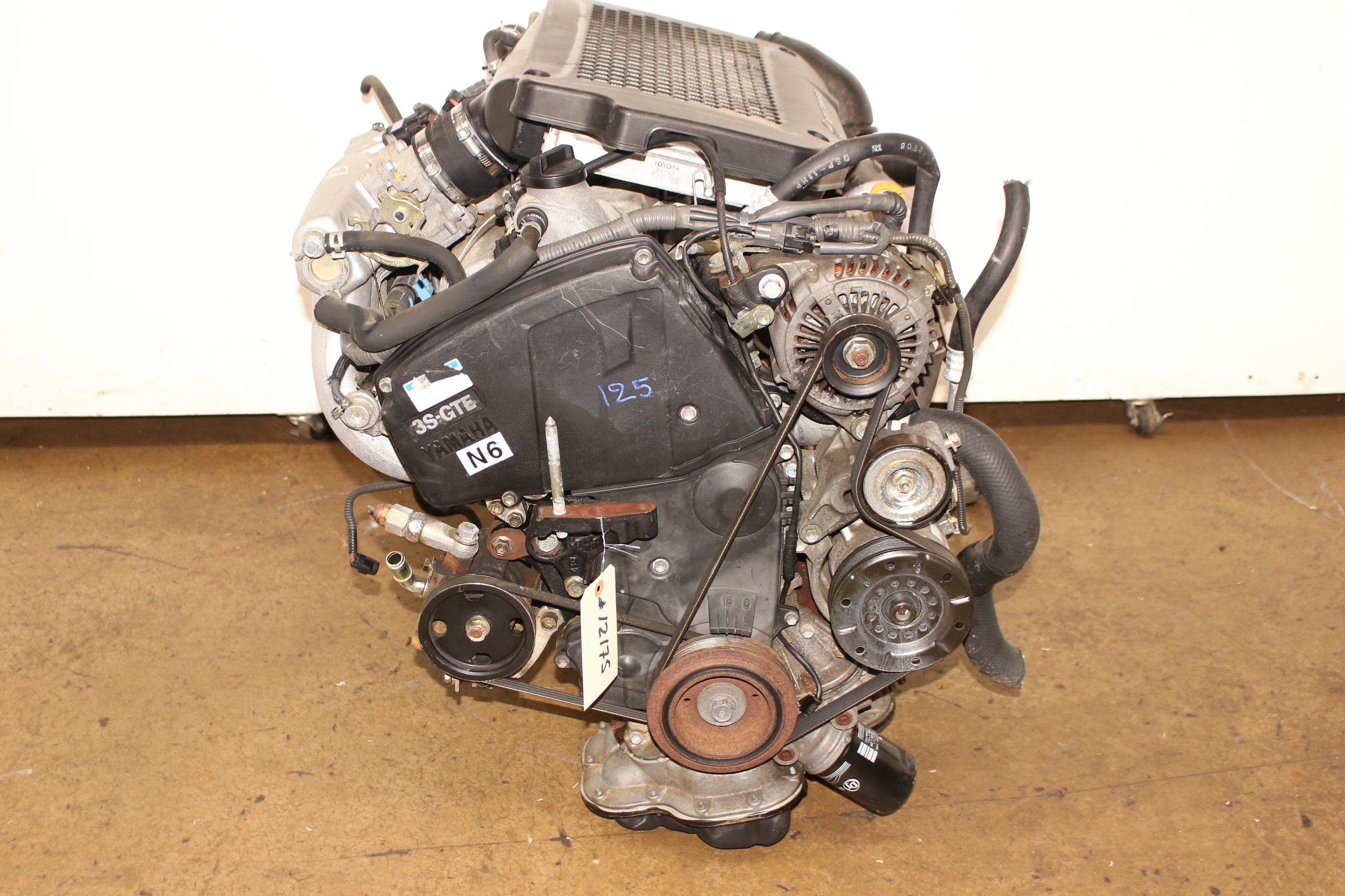 Toyota Caldina MR2 JDM 3S-GTE Engine 5th Gen ST246 2.0L Turbo Motor ECU Wiring - Image 12